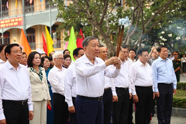 Tổng Bí thư Tô Lâm làm việc với TP.HCM, Bình Dương, Bà Rịa - Vũng Tàu - Ảnh 1.