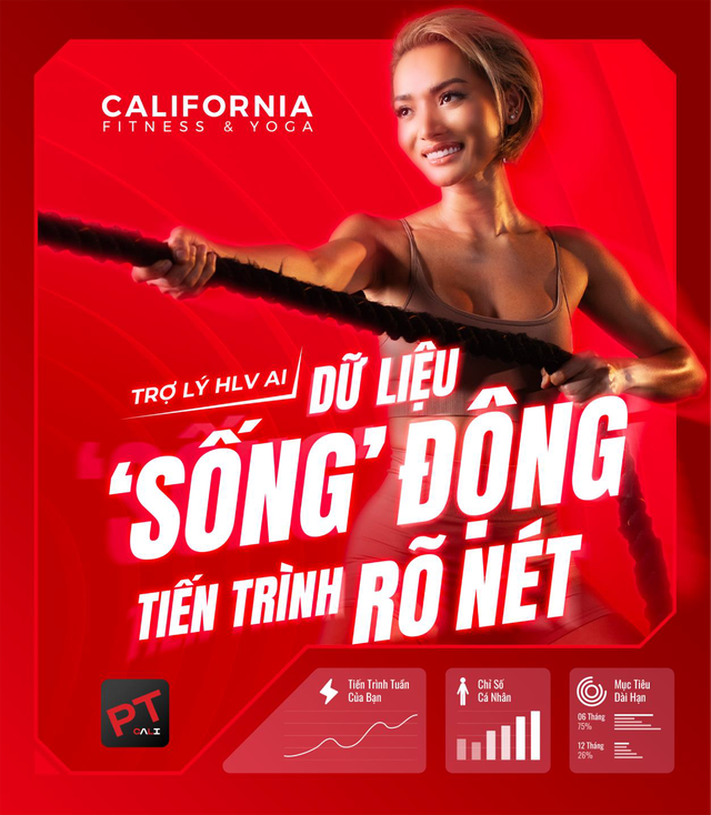 California Fitness ra mắt Cali AI PT - trợ lý HLV ai tiên phong tại Việt Nam - Ảnh 2.