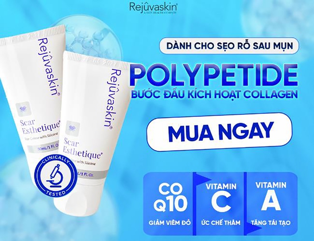 Scar Esthetique: Giải pháp kích tăng sinh collagen cho sẹo lõm mịn da Scar Esthetique: Giải pháp kích tăng sinh collagen cho sẹo lõm mịn da