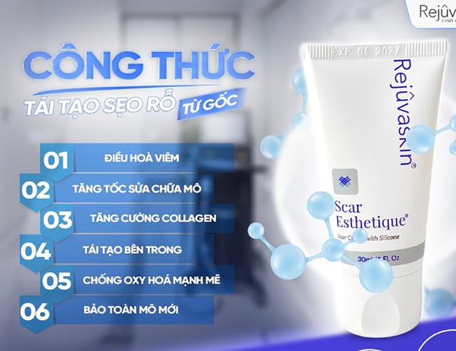Scar Esthetique: Giải pháp kích tăng sinh collagen cho sẹo lõm mịn da- Ảnh 3. Scar Esthetique: Giải pháp kích tăng sinh collagen cho sẹo lõm mịn da- Ảnh 3.