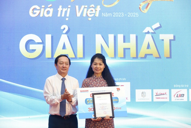 Báo Sài Gòn Giải Phóng trao giải 1 tỉ đồng cuộc thi Tỏa sáng giá trị Việt - Ảnh 2. Báo Sài Gòn Giải Phóng trao giải 1 tỉ đồng cuộc thi Tỏa sáng giá trị Việt - Ảnh 2.