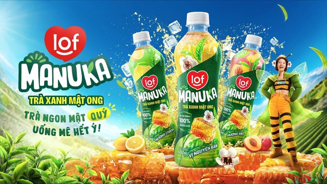Trà xanh mật ong Lof Manuka đem đến ‘làn gió mới’ cho giới trẻ Việt Trà xanh mật ong Lof Manuka đem đến ‘làn gió mới’ cho giới trẻ Việt