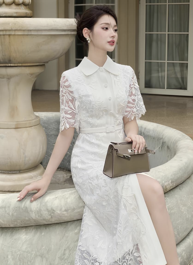 Đầm sơ mi: Tưởng đơn giản mà sang hết nấc  - Ảnh 3.