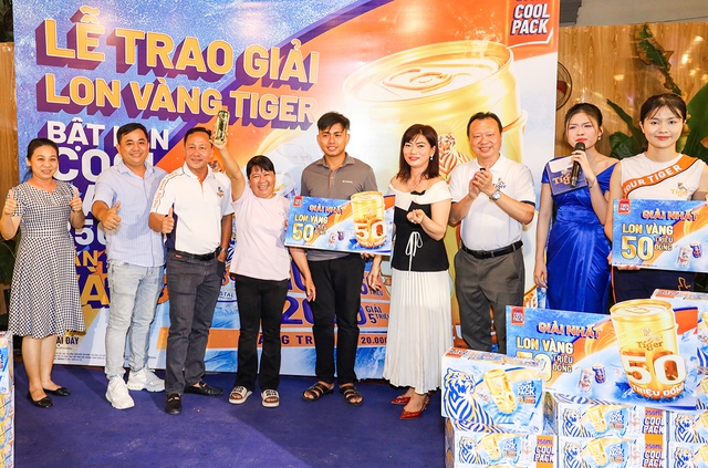 Đổi thói quen, người đàn ông bất ngờ trúng lon vàng 50 triệu đồng từ Tiger Beer - Ảnh 4.