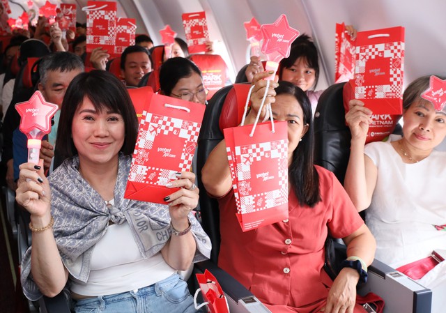 Trải nghiệm không khí đại nhạc hội ngay từ chuyến bay Vietjet đến K-Star Spark Hà Nội - Ảnh 10.