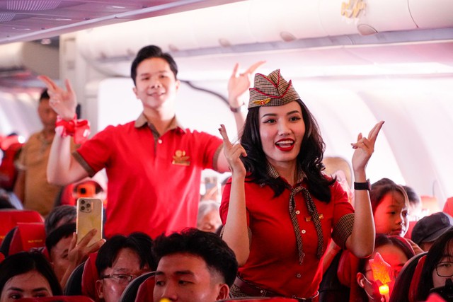 Trải nghiệm không khí đại nhạc hội ngay từ chuyến bay Vietjet đến K-Star Spark Hà Nội - Ảnh 4.