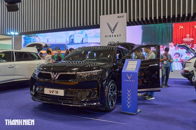 - Ảnh 3. Gian hàng xe điện hút khách tham quan tại Triển lãm Automechanika 2025 - Ảnh 3.