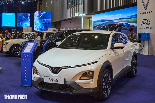 Xe điện VinFast hút khách tham quan Triển lãm Automechanika 2025 Xe điện VinFast hút khách tham quan Triển lãm Automechanika 2025