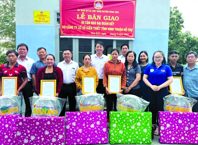 Công ty XSKT Ninh Thuận: Lan tỏa giá trị nhân văn qua công tác xã hội Công ty XSKT Ninh Thuận: Lan tỏa giá trị nhân văn qua công tác xã hội