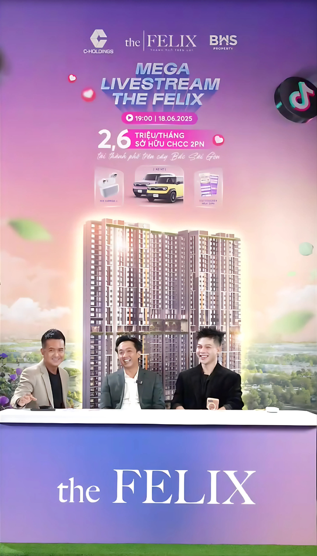 Một phiên livestream, CEO Nguyễn Quốc Cường bán 517 căn hộ- Ảnh 2. Một phiên livestream, CEO Nguyễn Quốc Cường bán 517 căn hộ- Ảnh 2.