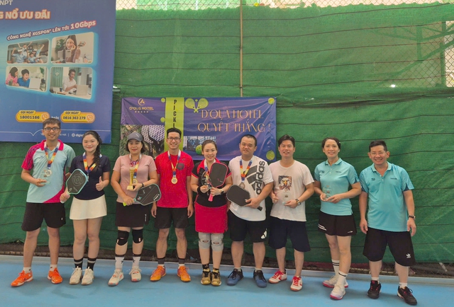 Nhiều trận cầu kịch tính tại Giải Pickleball TPBank Nha Trang 2025 - Ảnh 2.