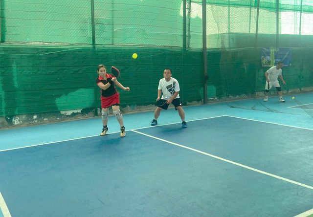 Nhiều trận cầu kịch tính tại Giải Pickleball TPBank Nha Trang 2025 - Ảnh 4.