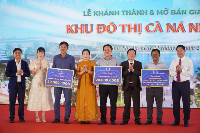 Khánh thành giai đoạn 1 dự án Cà Ná New City 4.500 tỉ đồng Khánh thành giai đoạn 1 dự án Cà Ná New City 4.500 tỉ đồng