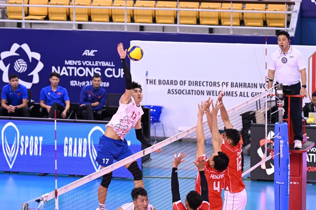 Đội tuyển Việt Nam đánh rơi chiến thắng tại giải bóng chuyền AVC Nations Cup 2025 Đội tuyển Việt Nam đánh rơi chiến thắng tại giải bóng chuyền AVC Nations Cup 2025