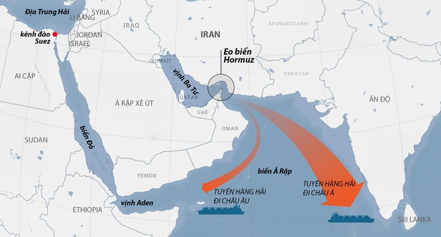 Giải mã ‘lá bài’ Hormuz của Iran khi đối đầu Mỹ Giải mã ‘lá bài’ Hormuz của Iran khi đối đầu Mỹ