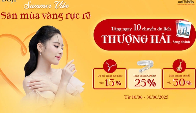 Nhiều ưu đãi trang sức cưới hấp dẫn cho 'mùa chung đôi' 2025 - Ảnh 3.