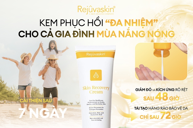 Phục hồi làn da chuẩn y khoa cho cả gia đình Phục hồi làn da chuẩn y khoa cho cả gia đình