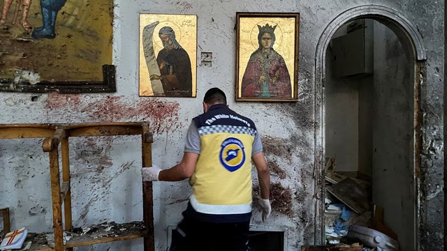 Đánh bom tự sát tại nhà thờ Syria, ít nhất 20 người thiệt mạng Đánh bom tự sát tại nhà thờ Syria, ít nhất 20 người thiệt mạng