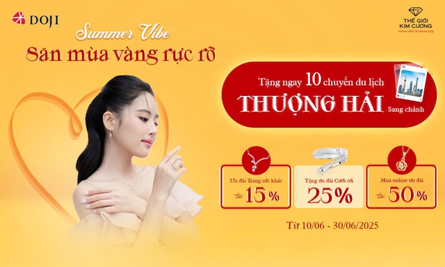 Nhiều ưu đãi trang sức cưới hấp dẫn cho 'mùa chung đôi' 2025 - Ảnh 4.