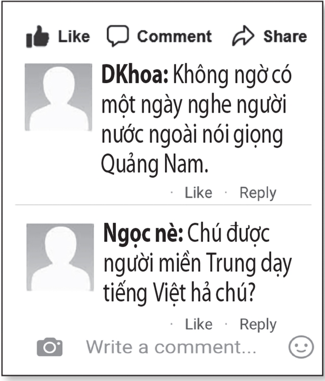 Anh Tây nói tiếng Việt giọng Quảng Nam khiến triệu người thích thú và bất ngờ - Ảnh 3. Anh Tây nói tiếng Việt giọng Quảng Nam khiến triệu người thích thú và bất ngờ - Ảnh 3.