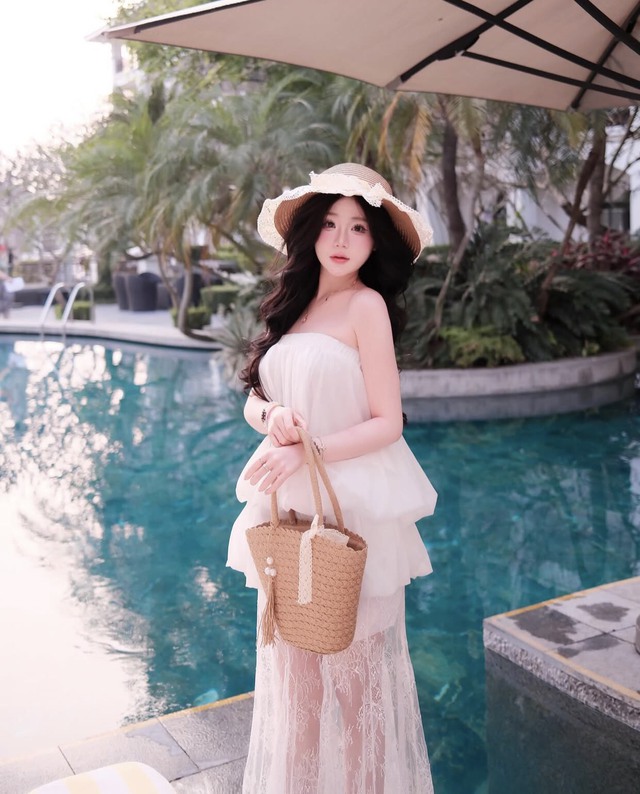 Công thức lên đồ đi biển cho nàng ngại diện bikini  - Ảnh 7.