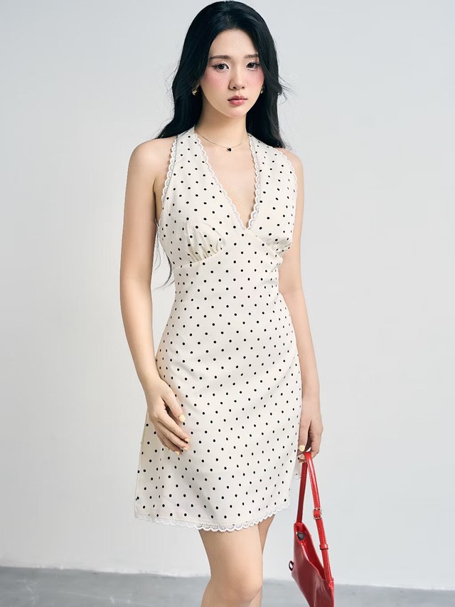 Váy chấm bi là ‘chân ái’ cho cô nàng nữ tính - Ảnh 8.