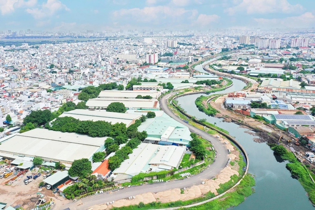 Tuyến kênh dài bậc nhất TP.HCM vốn đầu tư hơn 9.000 tỉ đồng đang thành hình- Ảnh 3.