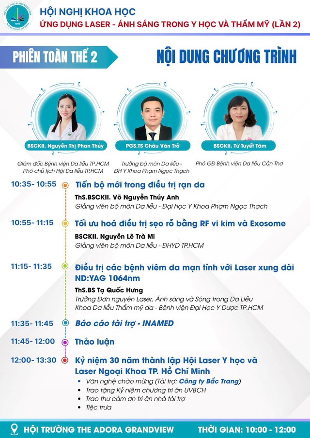 Hội nghị khoa học ‘Ứng dụng laser – ánh sáng trong y học và thẩm mỹ'  - Ảnh 4.