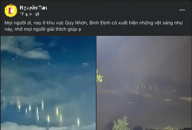 Ánh sáng lạ đứng yên trên bầu trời Việt Nam khiến nhiều người tò mò - Ảnh 1.