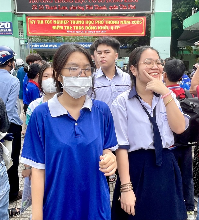 

Vui mừng vì 'trúng tủ' đề văn kỳ thi tốt nghiệp THPT 2025  