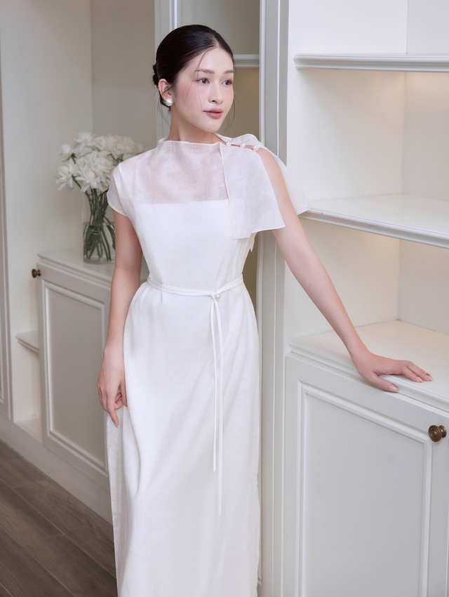 Váy dáng dài dễ mặc, dễ đẹp nhất mùa nắng- Ảnh 2.