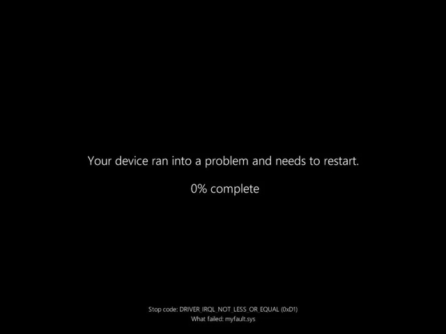 Microsoft ‘khai tử’ màn hình xanh chết chóc Microsoft ‘khai tử’ màn hình xanh chết chóc