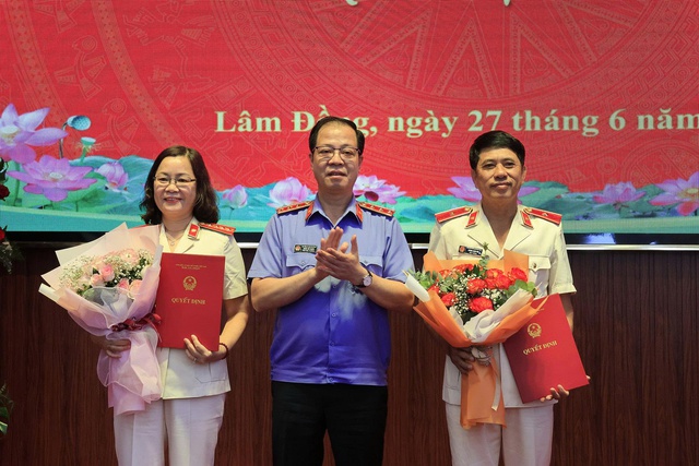 Bổ nhiệm Viện trưởng và 7 Phó viện trưởng Viện KSND tỉnh Lâm Đồng mới - Ảnh 3.