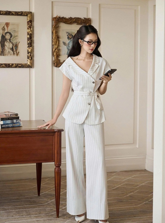 Khi phụ nữ bước vào cuộc chơi của quyền lực và cá tính cùng trang phục menswear - Ảnh 8.