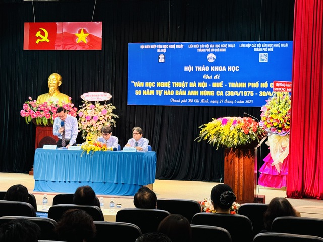 Văn học nghệ thuật Hà Nội - Huế - TP.HCM: 50 năm tự hào- Ảnh 3.