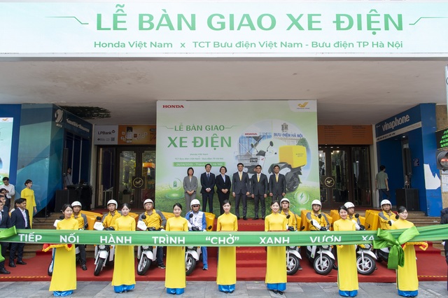 Honda Việt Nam hợp tác Vietnam Post triển khai Dự án sử dụng xe điện giao hàng- Ảnh 4.