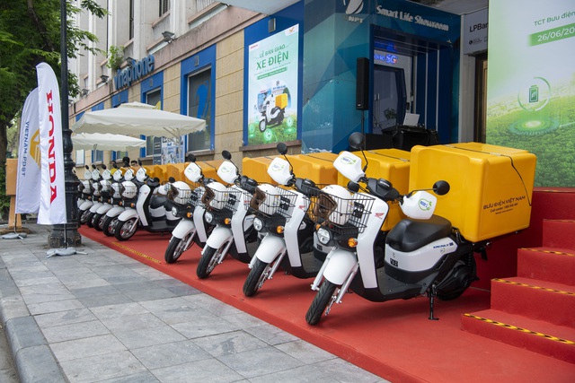 Honda Việt Nam hợp tác Vietnam Post triển khai Dự án sử dụng xe điện giao hàng- Ảnh 8.