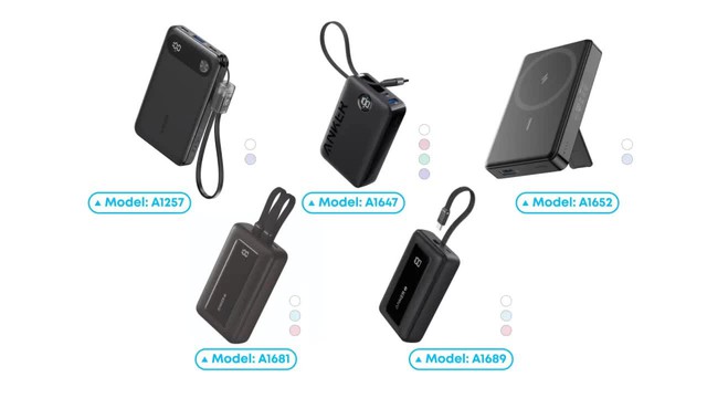 Anker thu hồi khẩn cấp 5 mẫu pin dự phòng trên toàn cầu Anker thu hồi khẩn cấp 5 mẫu pin dự phòng trên toàn cầu
