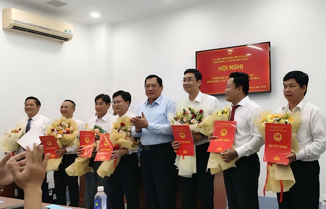 Ông Trịnh Thanh Sang làm Giám đốc Ban Quản lý dự án xây dựng tỉnh Cà Mau