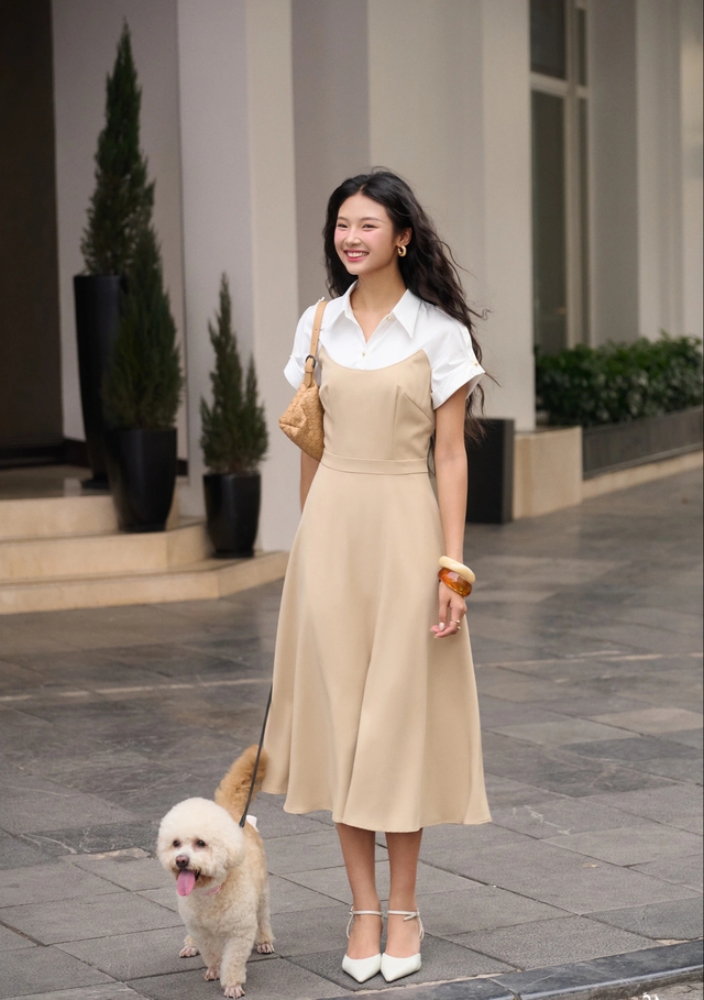 Váy sơ mi, tuyên ngôn thời trang đơn giản là đẹp, sang- Ảnh 1.
