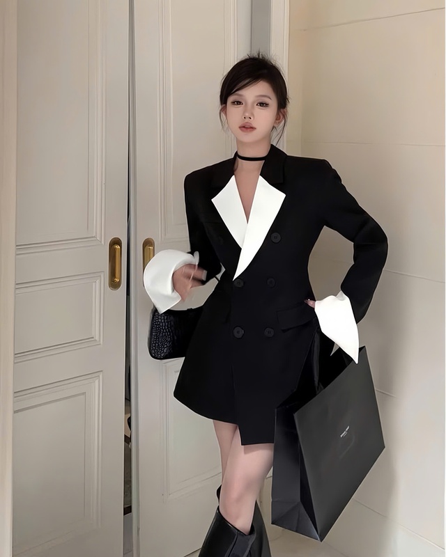 Nâng tầm diện mạo chuyên nghiệp, cuốn hút với váy vest- Ảnh 4.