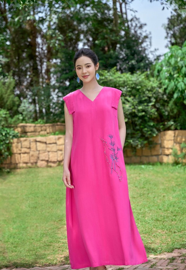 Mặc trang phục từ vải linen để mùa hè thêm tươi mát, thanh thoát- Ảnh 3.