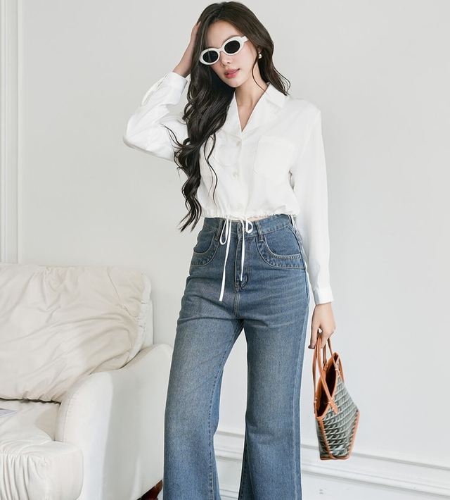 Thanh lịch chuẩn xu hướng với áo sơ mi - Ảnh 2.