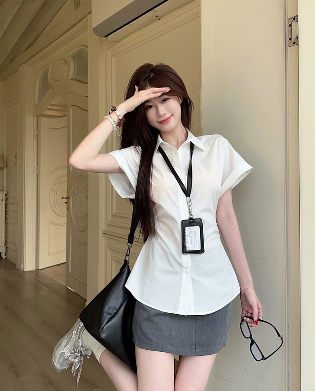 Thanh lịch chuẩn xu hướng với áo sơ mi - Ảnh 3.