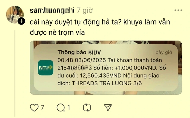 Mạng xã hội Threads trả lương cho người dùng? - Ảnh 2.