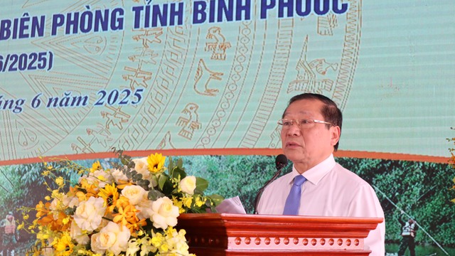 Kỷ niệm 50 năm ngày truyền thống BĐBP tỉnh Bình Phước giữ vững biên cương - Ảnh 2. Kỷ niệm 50 năm ngày truyền thống BĐBP tỉnh Bình Phước giữ vững biên cương - Ảnh 2.