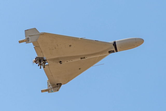 Súng máy phòng không AI của Ukraine bắn hạ UAV Nga- Ảnh 3. Súng máy phòng không AI của Ukraine bắn hạ UAV Nga- Ảnh 3.