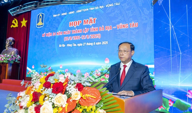 Bà Rịa – Vũng Tàu: Khép lại hành trình 34 năm đầy tự hào Bà Rịa – Vũng Tàu: Khép lại hành trình 34 năm đầy tự hào