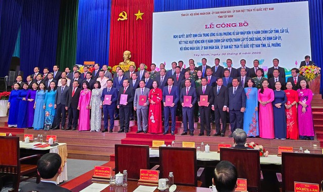 Chỉ định ông Nguyễn Văn Quyết giữ chức Bí thư Tỉnh ủy Tây Ninh sau sáp nhập - Ảnh 3.