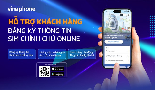 Kh&ocirc;ng cần ra cửa h&agrave;ng - Đăng k&yacute; th&ocirc;ng tin thu&ecirc; bao VinaPhone online cực dễ!- Ảnh 2.